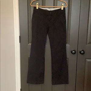 Mossimo size 7 straight leg black pants